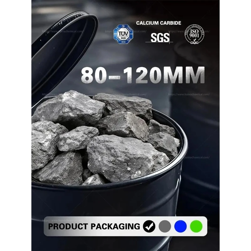 Fournisseur de carbure de calcium 80-120 mm